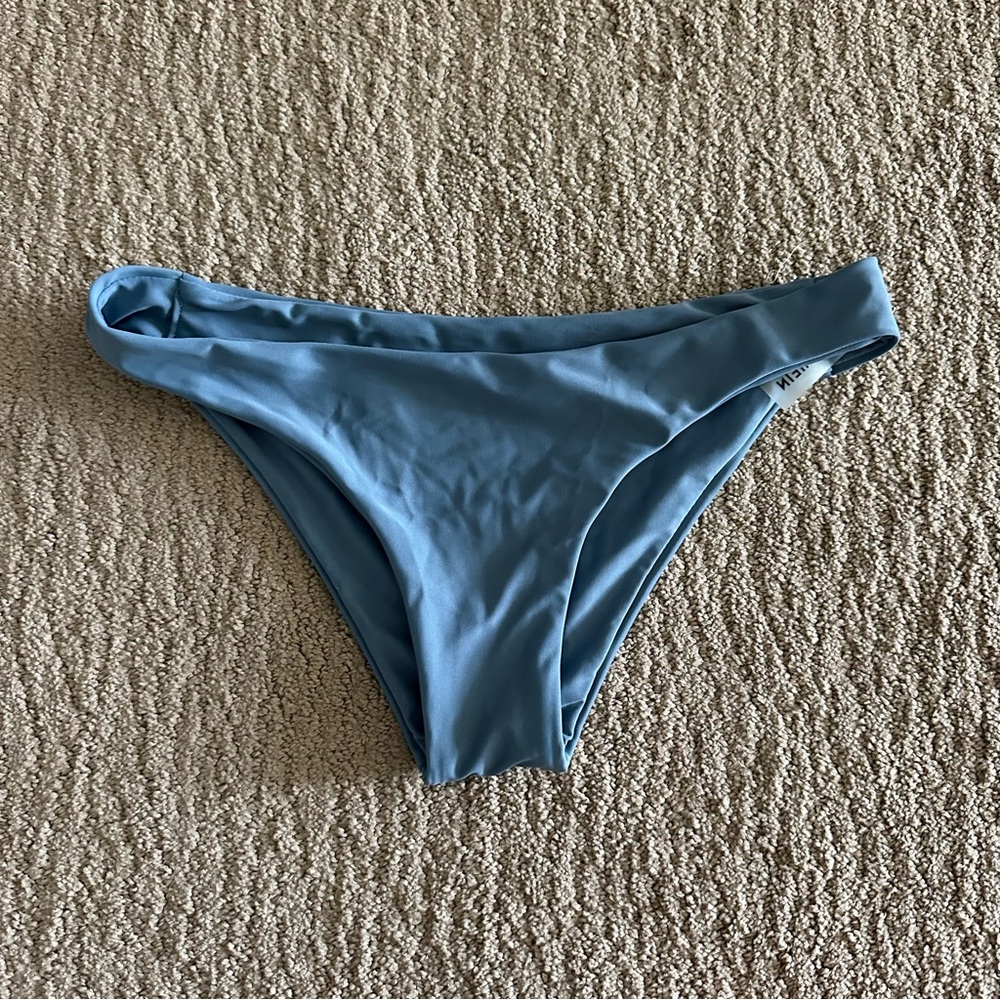 Blue bikini bottoms